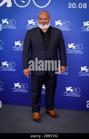 Venedig, Italien. September 2023. Paul Garnes besucht einen Fototermin für ''Origin'' beim 80. Internationalen Filmfestival von Venedig am 6. September 2023 in Venedig, Italien. (Foto von Daniele Cifala/NurPhoto) Credit: NurPhoto SRL/Alamy Live News Stockfoto