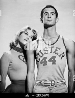 TALL STORY 1960 Warner Bros. Film mit Tony Perkinsa und Jane Fonda Stockfoto