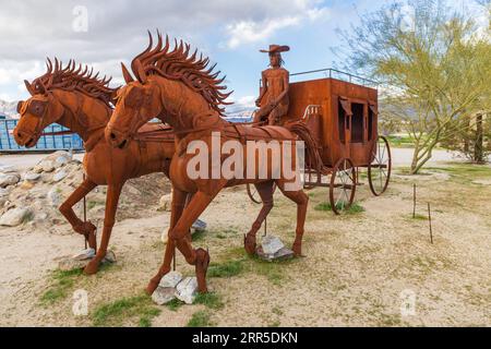 Borrego Springs, Kalifornien, USA. Februar 2019. Stockfoto