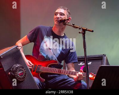 Edinburgh, Großbritannien. September 2023. Torf und Diesel treten am Sonntag, den 3. September 2023, Live auf dem Edge Festival im Lilliardsedge Holiday Park & Golf Course auf. Credit: Alan Rennie/Alamy Live News Stockfoto