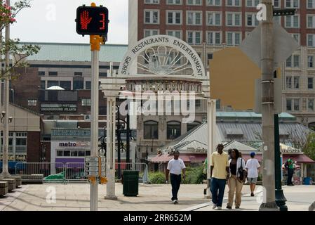 Die Underground Atlanta Georgia Stockfoto