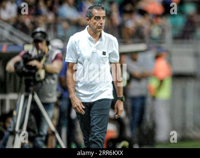 Salvador, Brasilien. September 2023. Salvador - BA: 06/09/2023 . Trainer Renato Paiva tritt am Mittwoch (6) von Esporte Clube Bahia zurück. Insgesamt gab es 51 Spiele, mit 20 Triumphen, 15 Unentschieden und 16 Niederlagen &#x2013; 49% Erfolg &#x2013;, zusätzlich zum Staatstitel im April. Foto: Jhony Pinho/SIPA USA Credit: SIPA USA/Alamy Live News Stockfoto