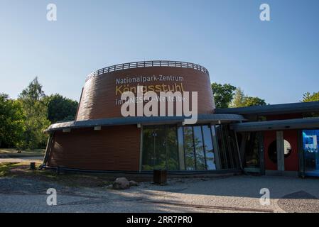 Nationalparkzentrum Königsstuhl, Nationalpark Jasmund, Hagen, Mecklenburg-Vorpommern, Deutschland Stockfoto