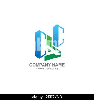 Real Estate 4c Text Logo Symbol Design Template Element.EPS 10 Stock Vektor