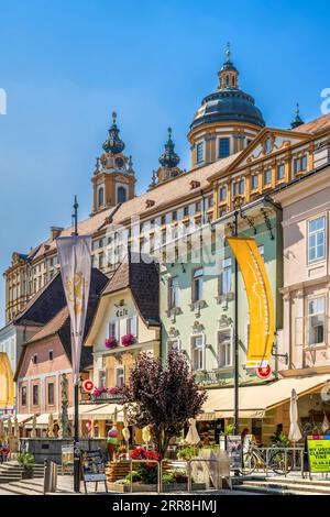 Benediktinerabtei Melk, Niederösterreich, Österreich Stockfoto