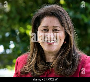 210525 -- WELLINGTON, 25. Mai 2021 -- das vom Amt des neuseeländischen Premierministers zur Verfügung gestellte Foto zeigt ein Porträt von Cindy Kiro. Der neuseeländische Premierminister Jacinda Ardern begrüßte am Montag die Ernennung von Cindy Kiro zum nächsten Generalgouverneur. Kiros Ernennung für eine Amtszeit von fünf Jahren wurde von der Königin genehmigt und sie wird die Rolle im Oktober übernehmen. Büro des neuseeländischen Premierministers/Handout über NEUSEELAND-WELLINGTON-NEUEN GENERALGOUVERNEUR xinhua PUBLICATIONxNOTxINxCHN Stockfoto