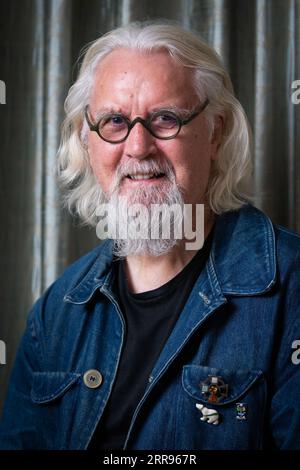 Billy Connolly fotografierte nach einem Interview mit der Press Association im Westbury Mayfair Hotel, London, Vereinigtes Königreich. 29. Juli 2019 Stockfoto