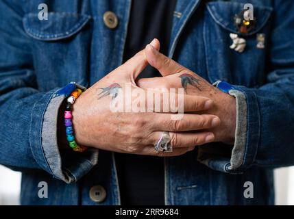 Billy Connolly fotografierte nach einem Interview mit der Press Association im Westbury Mayfair Hotel, London, Vereinigtes Königreich. 29. Juli 2019 Stockfoto