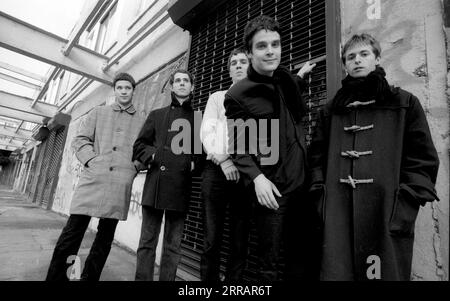 Jonathan Fire Eater fotografierte 1999 in New York Stockfoto