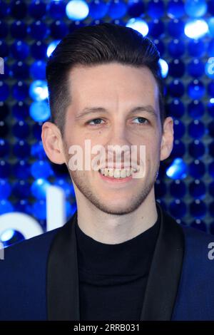 London, Großbritannien. März 2018. Sigala nimmt an den Global Awards bei Eventim Apollo, Hammersmith in London Teil. (Foto: Fred Duval/SOPA Images/SIPA USA) Credit: SIPA USA/Alamy Live News Stockfoto