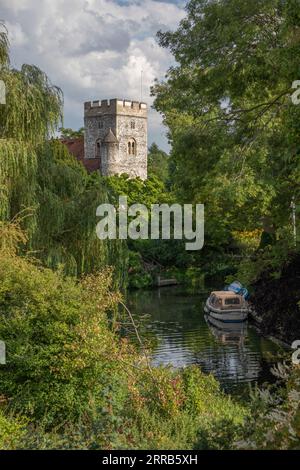 St Thomas of Canterbury Church, Goring-on-Thames, Oxfordshire, England, Vereinigtes Königreich, Europa Stockfoto