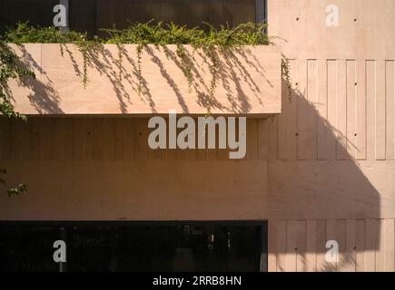 Detail. Edificio Temístocles, Mexiko-Stadt, Mexiko. Architekt: Gantous Architects , 2022. Stockfoto