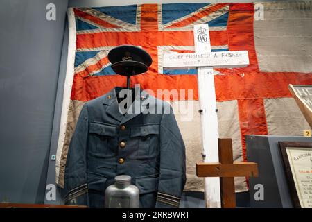 Das neu erweiterte Scapa Flow Museum in Lyness, Hoy, Orkney Islands, Schottland, Großbritannien Stockfoto