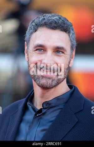 Venedig, Italien. September 2023. Raoul Bova besuchte die Lubo Premiere im Rahmen des 80. Filmfestivals von Venedig (Mostra) am 7. September 2023 in Venedig. Foto von Aurore Marechal/ABACAPRESS.COM Credit: Abaca Press/Alamy Live News Stockfoto