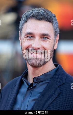 Venedig, Italien. September 2023. Raoul Bova besuchte die Lubo Premiere im Rahmen des 80. Filmfestivals von Venedig (Mostra) am 7. September 2023 in Venedig. Foto von Aurore Marechal/ABACAPRESS.COM Credit: Abaca Press/Alamy Live News Stockfoto