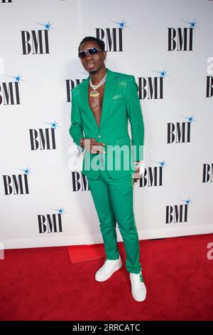 Miami, USA. September 2023. MIAMI BEACH, FLORIDA - 6. SEPTEMBER: Michael Blackson nimmt am 6. SEPTEMBER 2023 an den BMI R&B/Hip-Hop Awards 2023 im LIV Nightclub im Fontainebleau Miami in Miami Beach, Florida, Teil. (Foto: Rolando Rodriguez/SIPA USA) Credit: SIPA USA/Alamy Live News Stockfoto