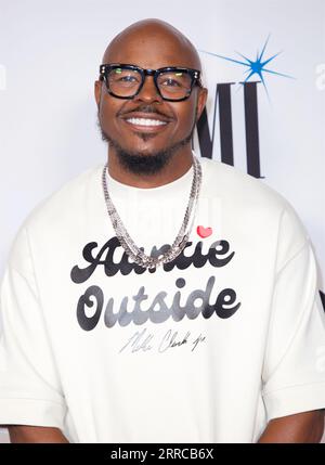 Miami, USA. September 2023. MIAMI BEACH, FLORIDA - 6. SEPTEMBER: Mr. Collipark nimmt am 6. September 2023 an den BMI R&B/Hip-Hop Awards 2023 im LIV Nightclub im Fontainebleau Miami in Miami Beach, Florida, Teil. (Foto: Rolando Rodriguez/SIPA USA) Credit: SIPA USA/Alamy Live News Stockfoto