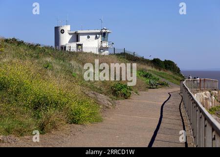 Nell's Point Coastguard Aussichtspunkt, Barry Island zwischen Jacksons Bay und Whitmore Bay. September 2023 Stockfoto