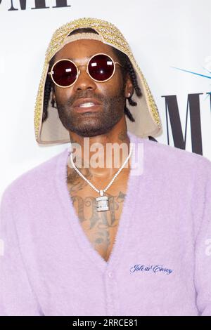 Miami, USA. September 2023. MIAMI BEACH, FLORIDA - 6. SEPTEMBER: Bangladesch nimmt am 6. SEPTEMBER 2023 an den BMI R&B/Hip-Hop Awards 2023 im LIV Nightclub im Fontainebleau Miami in Miami Beach, Florida, Teil. (Foto: Rolando Rodriguez/SIPA USA) Credit: SIPA USA/Alamy Live News Stockfoto