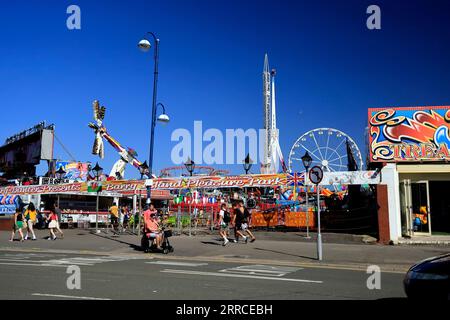 Fun Fair, Barry Island Pleasure Park. September 2023 Stockfoto