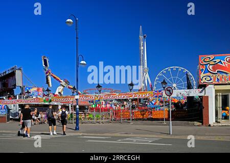 Fun Fair, Barry Island Pleasure Park. September 2023 Stockfoto