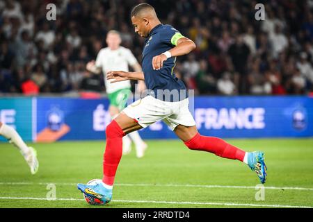 Saint-Denis, Frankreich, Frankreich. September 2023. Kylian MBAPPE aus Frankreich während des UEFA Euro 2024-Qualifikationsspiels Gruppe B zwischen Frankreich und der Republik Irland am 7. September 2023 im Parc des Princes Stadium in Paris. (Bild: © Matthieu Mirville/ZUMA Press Wire) NUR REDAKTIONELLE VERWENDUNG! Nicht für kommerzielle ZWECKE! Stockfoto