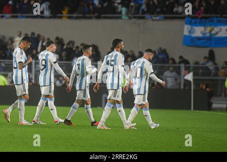 Buenos Aires, Argentinien. September 2023. Argentinien x Ecuador bei einem Qualifikationsspiel zur FIFA-Weltmeisterschaft 2026 in Buenos Aires, Argentinien, am 7. September 2023 Credit: Gabriel Sotelo/FotoArena/Alamy Live News Stockfoto