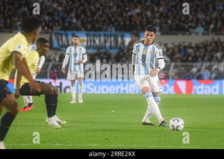 Buenos Aires, Argentinien. September 2023. Argentinien x Ecuador bei einem Qualifikationsspiel zur FIFA-Weltmeisterschaft 2026 in Buenos Aires, Argentinien, am 7. September 2023 Credit: Gabriel Sotelo/FotoArena/Alamy Live News Stockfoto