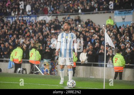 Buenos Aires, Argentinien. September 2023. Argentinien x Ecuador bei einem Qualifikationsspiel zur FIFA-Weltmeisterschaft 2026 in Buenos Aires, Argentinien, am 7. September 2023 Credit: Gabriel Sotelo/FotoArena/Alamy Live News Stockfoto