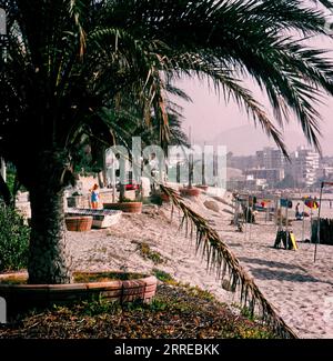 LA CALA - PLAYA - FOTO AÑOS 60. Lage: AUSSEN. Benidorm. Alicante. SPANIEN. Stockfoto