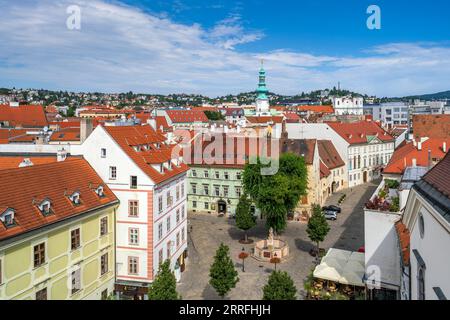 Skyline der Altstadt, Bratislava, Slowakei Stockfoto