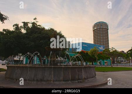 Elder, Science and Technology Museum und AC Hotels Gebäude in Las Palmas de Gran Canaria, Spanien Stockfoto