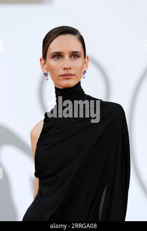 Italien, Lido di Venezia, 7. September 2023: Valentina Belle besucht den roten Teppich für den Film „Lubo“ beim 80. Internationalen Filmfestival von Venedig am 7. September 2023 in Venedig. Foto © Ottavia Da Re/Sintesi/Alamy Live News Stockfoto