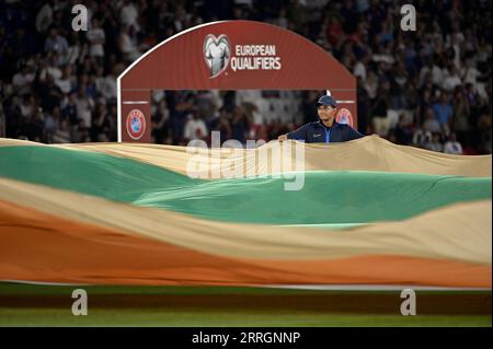 Paris, Frankreich. September 2023. Julien Mattia/Le Pictorium - Spiel Frankreich-Irland im Parc des Princes - 07/09/2023 - Frankreich/Ile-de-France (Region)/Paris - Spiel Frankreich-Irland im Parc des Princes, 7. September 2023 Credit: LE PICTORIUM/Alamy Live News Stockfoto