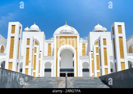 Markaz Knowledge City ist eine Vision für eine neue Zukunft. Gelehrte, Wissenschaftler, Studenten und selbstmotivierte Vertreter neuer Gedanken. September 20. Stockfoto