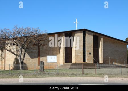 St. Mary's Catholic Church, 1 Cardigan Street, Tullamore, NSW, 2874, Australien Stockfoto