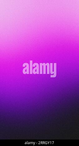 Dunkles Magenta Violett Schwarz Vertikal verlaufender Hintergrund verlaufende Textur vertikales Banner abstraktes Design Kopierraum Stockfoto