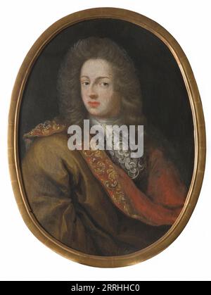 Philip Christopher von K&#xf6;Nigsmarck (1665-1694), Graf, Generalmajor im kursächischen Dienst, viertes Viertel des 17. Jahrhunderts. Stockfoto