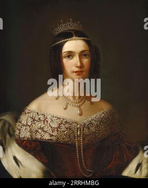 Josefina, 1807–1876, Königin von Schweden und Norwegen, Prinzessin von Leuchtenberg, 1841. Stockfoto