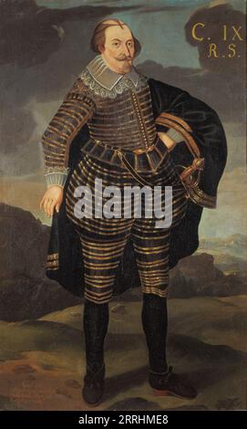 Karl IX., 1550–1611, König von Schweden, um 16. Jahrhundert. Stockfoto