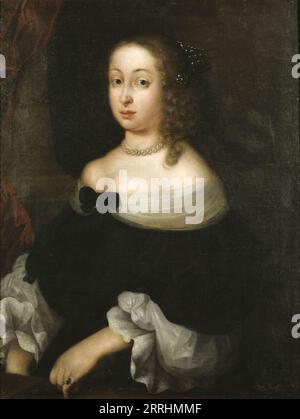 Hedvig Eleonora, 1636–1715, Königin von Schweden, Prinzessin von Holstein-Gottorp, Mitte des 17. Jahrhunderts. Stockfoto