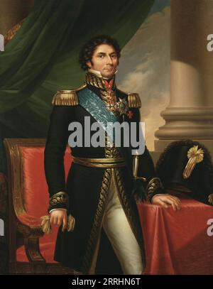 Karl XIV. Johan, 1763–1844, König von Schweden und Norwegen, 19. Jahrhundert. Stockfoto