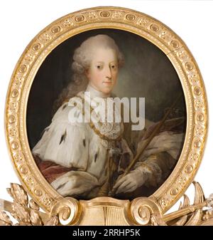 Christian VII., 1749-1808, König von Dänemark, 18. Jahrhundert. Stockfoto