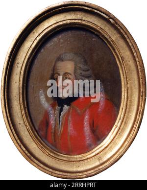 Francois Marie Arouet de Voltaire (1694–1778), Schriftstellerin, 18. Jahrhundert. Stockfoto