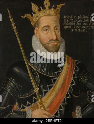 Friedrich II., 1534–88, König von Dänemark und Norwegen, um 16. Jahrhundert. Stockfoto