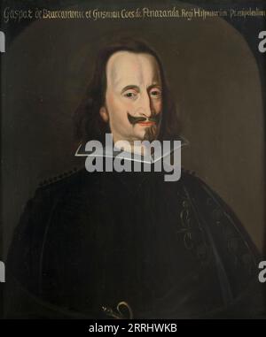 Gaspar de Bracamonte y Gusman, 17. Jahrhundert. Stockfoto