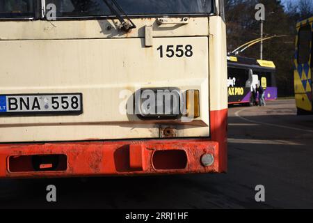Skoda 14Tr Trolleybus Stockfoto
