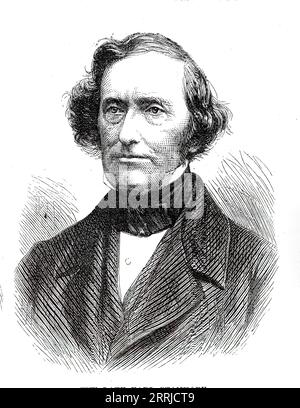 Der verstorbene Earl Stanhope, 1876. Philip Henry Stanhope, fünfter Earl Stanhope, Viscount Stanhope von Mahon, und Baron Stanhope von der Peerage of Great Britain... war für kurze Zeit - nämlich von Dezember 1834 bis August 1835 - Unterstaatssekretär für auswärtige Angelegenheiten in Sir Robert Peels erster Regierung... der verstorbene Earl war bemerkenswert für seinen künstlerischen Geschmack und seine literarischen Fähigkeiten, und war der Urheber der National Portrait Gallery und einige Zeit Präsident der Literary Fund Association. Er war auch Präsident der Society of Antiquaries, einem Mitglied der Academy of Moral and Poli Stockfoto