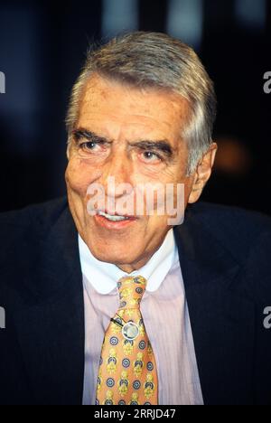 Helmut Zilk, österreichischer Politiker, Bürgermeister von Wien, Porträt um 1992. Stockfoto