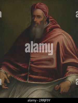 Papst Julius III. (Vormals Papst Paul III.), 1550–1600. Stockfoto